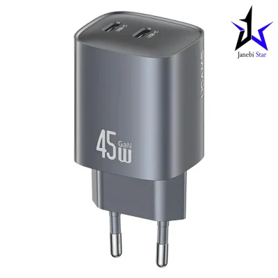 شارژر دیواری یوسمز مدل US-CC305 با توان 45 وات