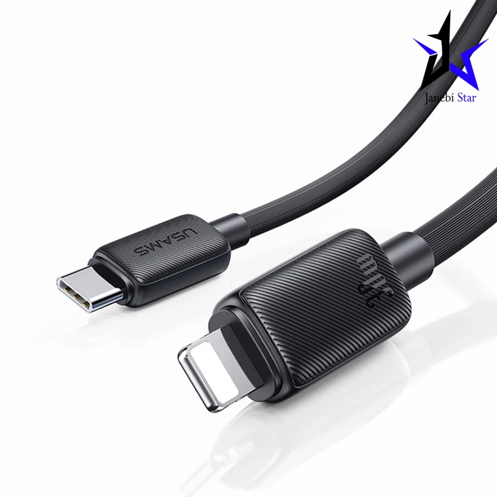 کابل شارژ تایپ سی به لایتنینگ یوسمز مدل SJ697 طول 2 متر