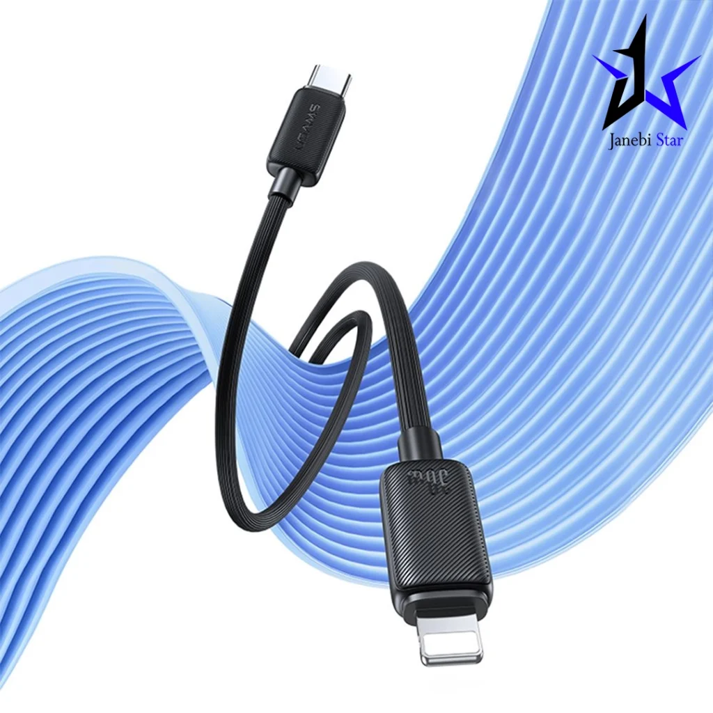 کابل شارژ تایپ سی به لایتنینگ یوسمز مدل SJ697 طول 2 متر
