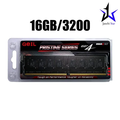 رم کامپیوتر گیل تک کاناله مدل Pristine فرکانس 3200 مگاهرتز DDR4 تایمینگ CL22 حافظه 16 گیگابایت