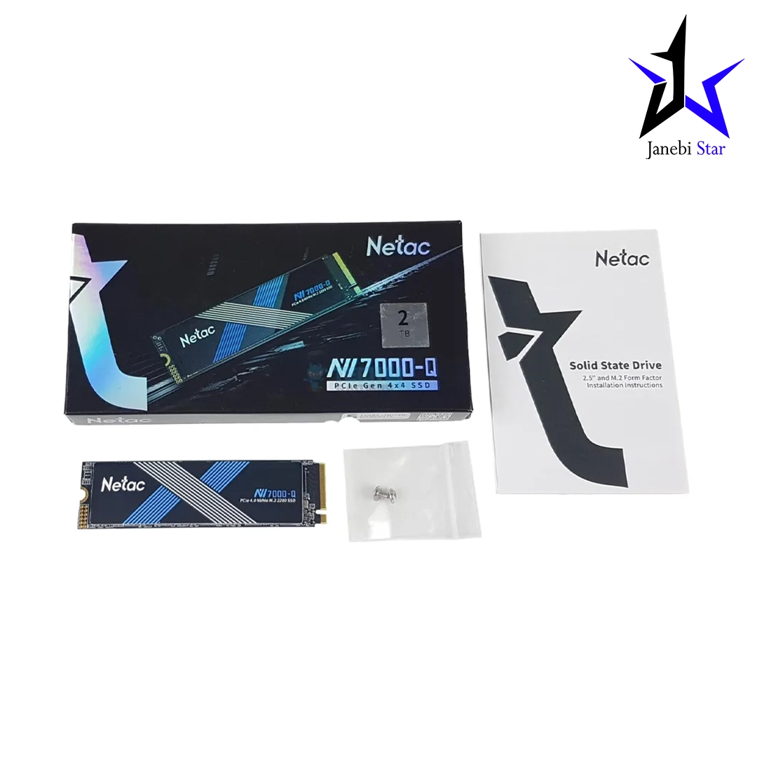 حافظه اس اس دی اینترنال نتاک مدل NV7000-Q M.2 2280 NVMe ظرفیت 2 ترابایت