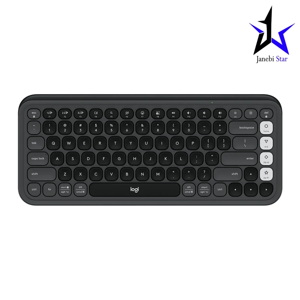 کیبورد بی‌سیم لاجیتک مدل POP KEYS مشکی