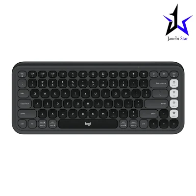 کیبورد بی‌سیم لاجیتک مدل POP KEYS مشکی