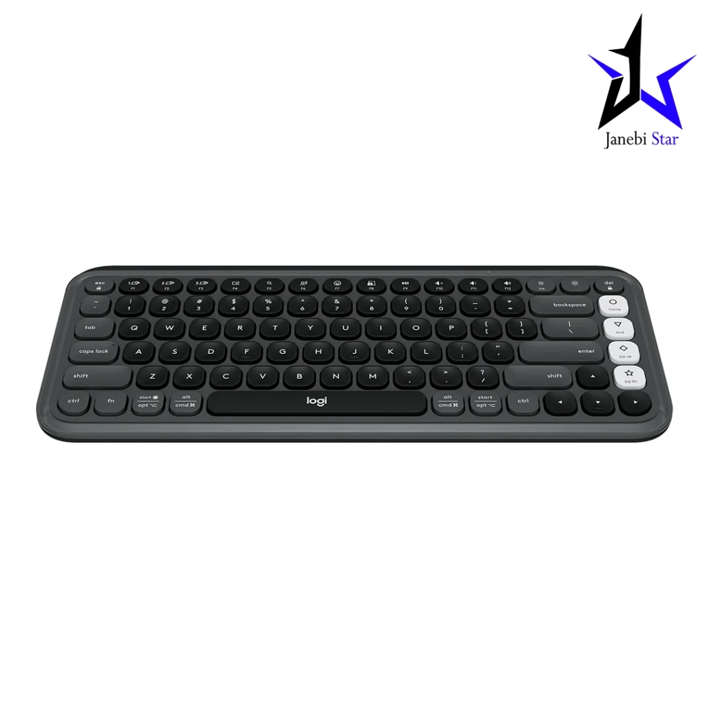 کیبورد بی‌سیم لاجیتک مدل POP KEYS مشکی