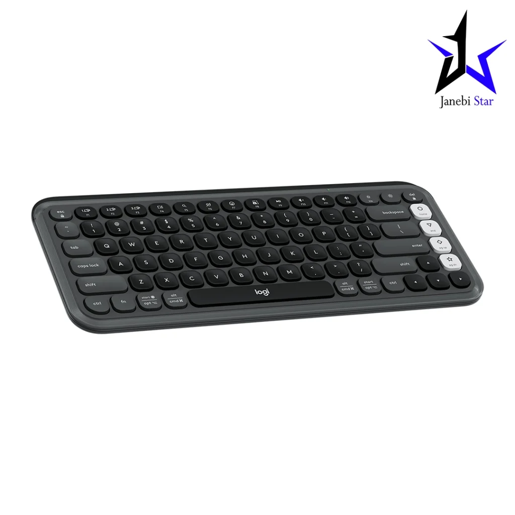 کیبورد بی‌سیم لاجیتک مدل POP KEYS مشکی