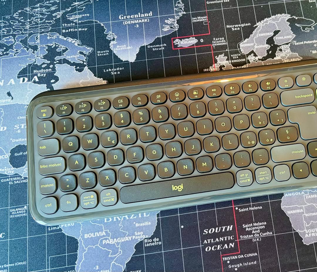 کیبورد بی‌سیم لاجیتک مدل POP KEYS مشکی