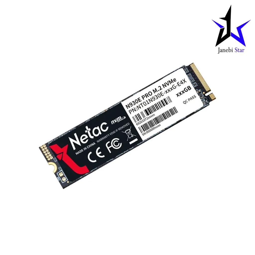 حافظه اس اس دی اینترنال نتاک N930E Pro M.2 2280 NVMe ظرفیت 256 گیگابایت