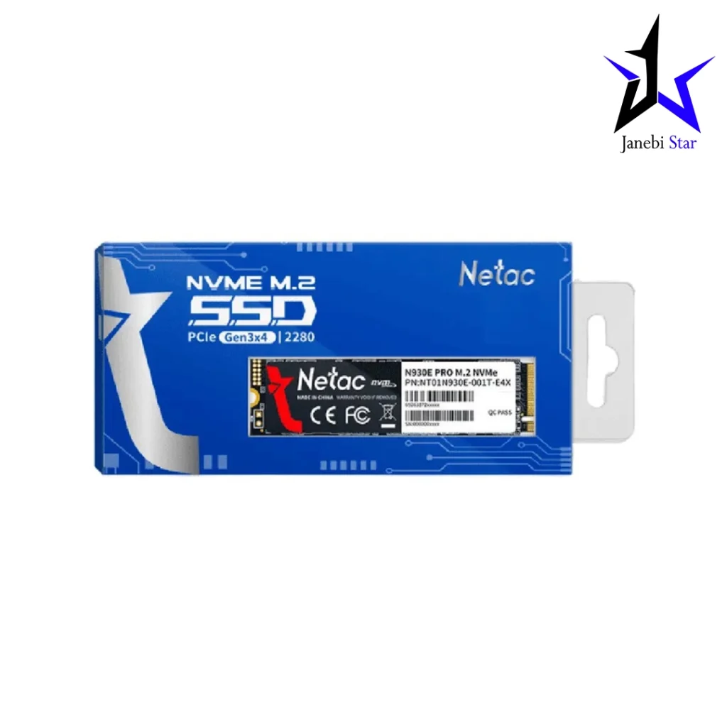 حافظه اس اس دی اینترنال نتاک N930E Pro M.2 2280 NVMe ظرفیت 512 گیگابایت