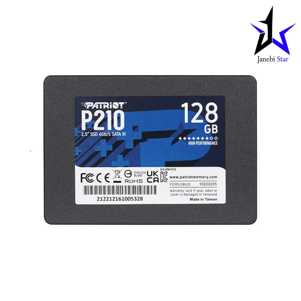حافظه اس اس دی اینترنال پتریوت مدل P210 ظرفیت 128 گیگابایت