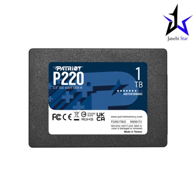 حافظه اس اس دی اینترنال پاتریوت مدل P220 ظرفیت 1 ترابایت