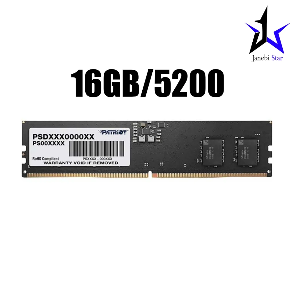 رم کامپیوتر پاتریوت Signature Line DDR5 16GB Single 5200MHz CL42