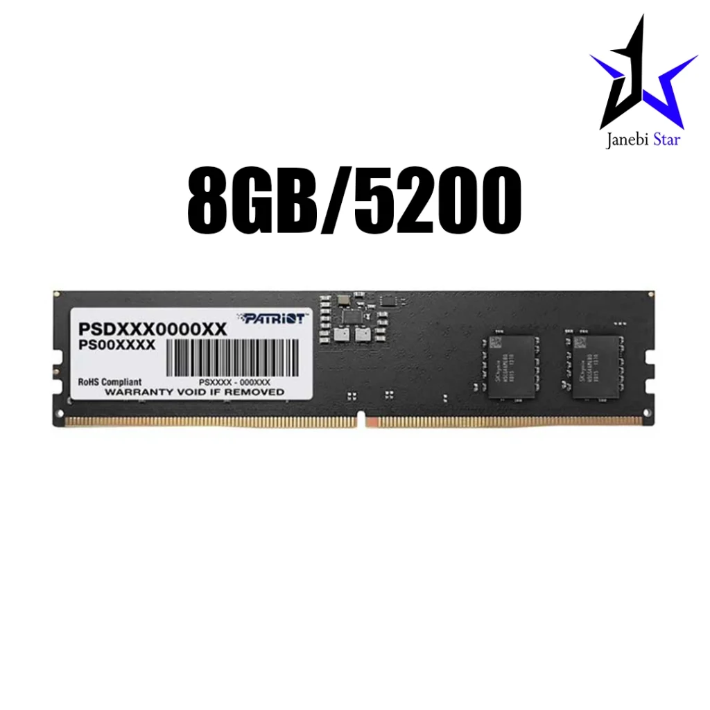 رم کامپیوتر پاتریوت Signature Line DDR5 8GB Single 5200MHz CL42