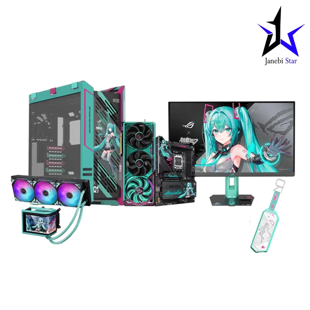 باندل گیمینگ ایسوس مدل Hatsune Miku Edition