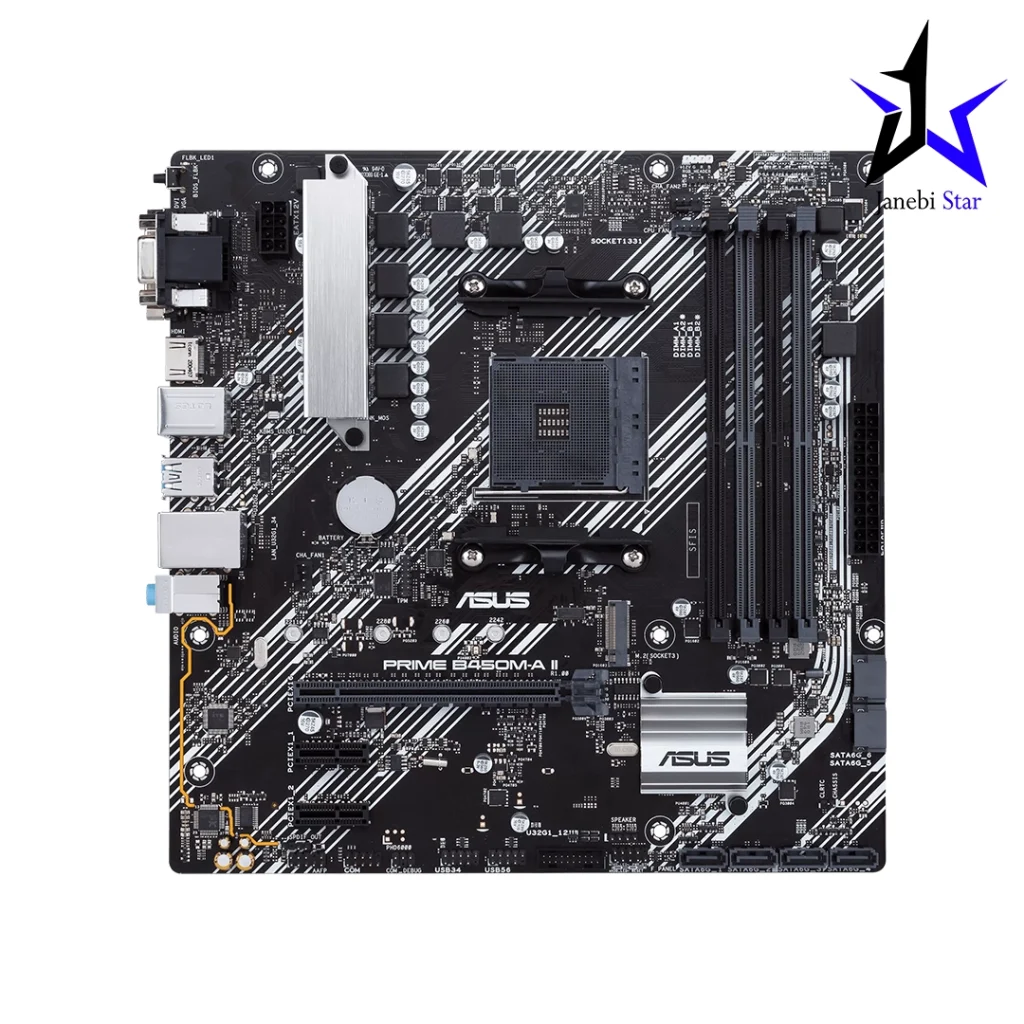 مادربرد ایسوس مدل PRIME B450M-A II DDR4