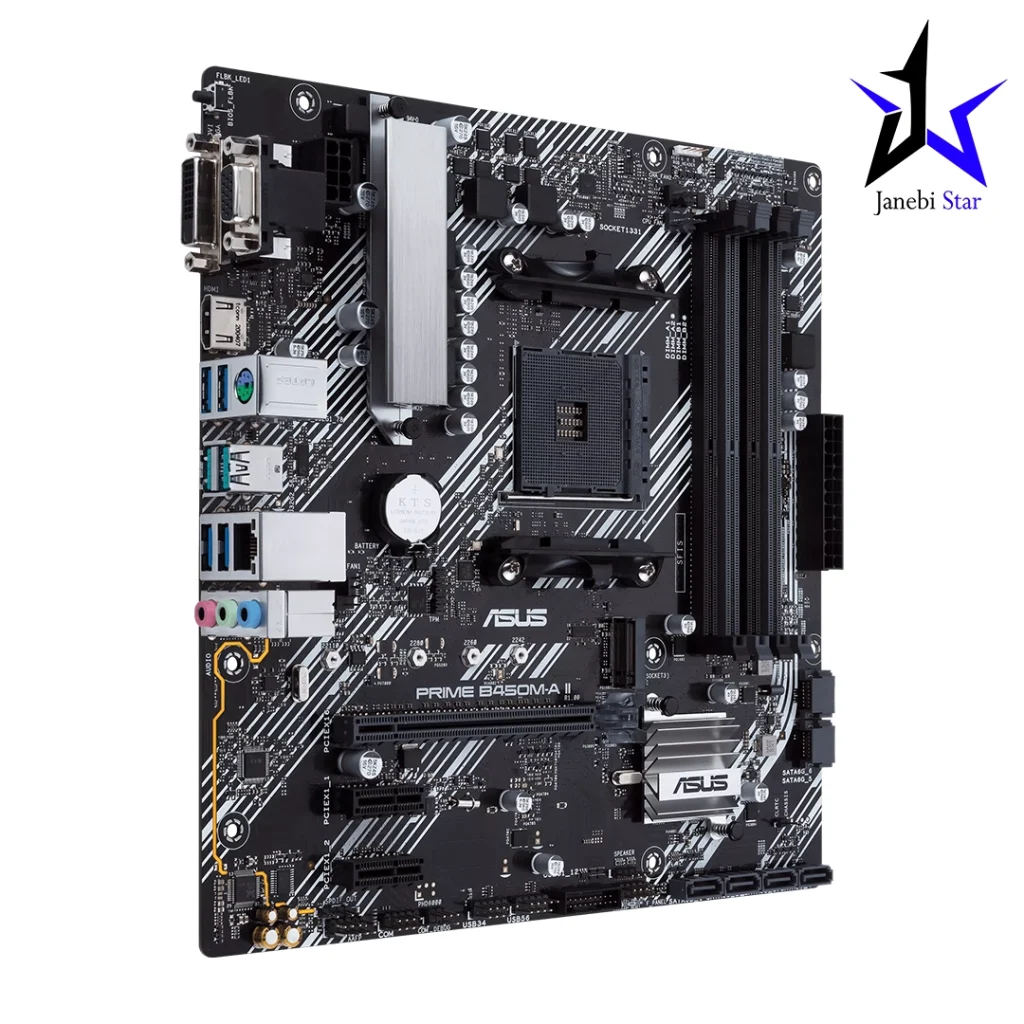 مادربرد ایسوس مدل PRIME B450M-A II DDR4