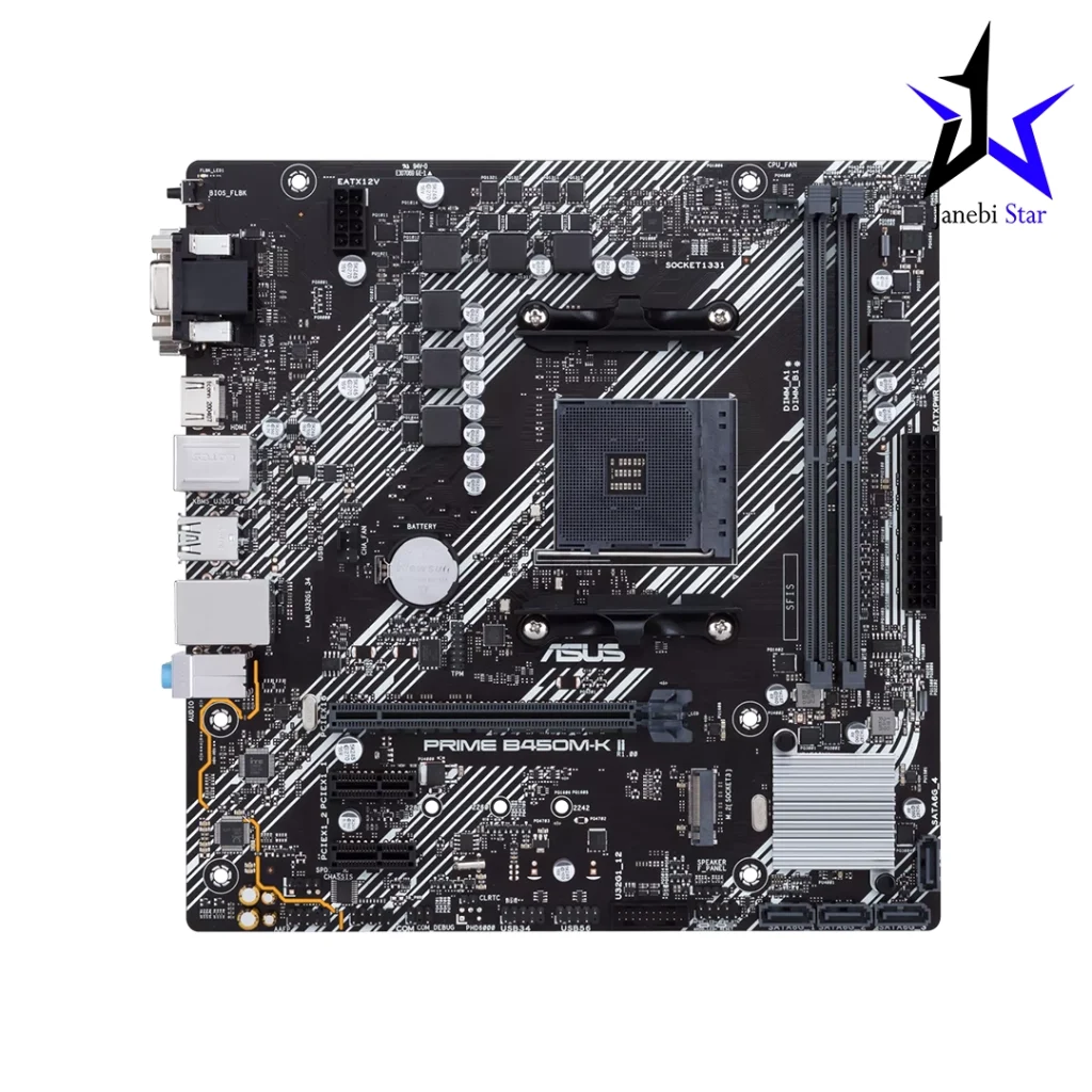مادربرد ایسوس PRIME B450M-K II DDR4