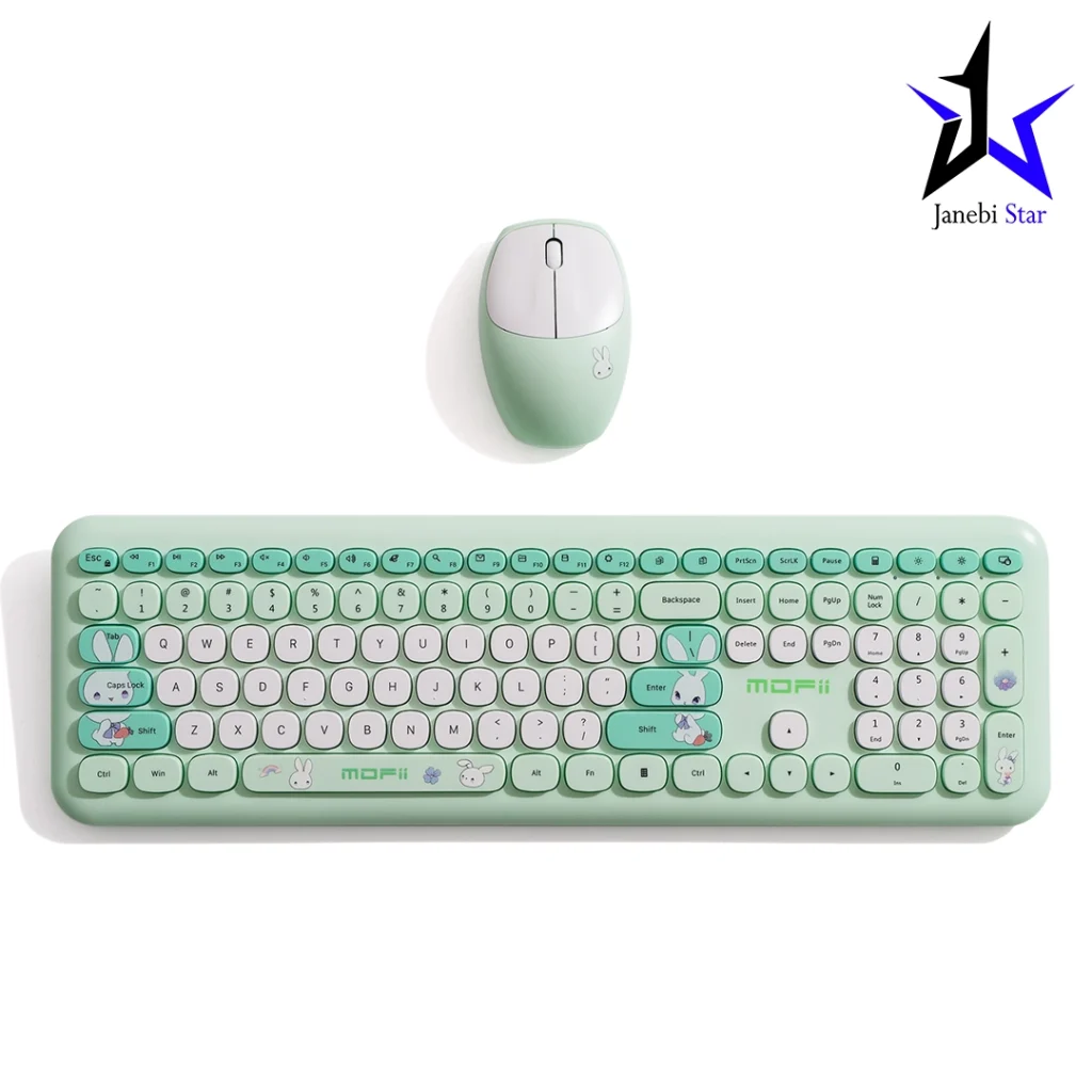 کیبورد و موس بی سیم مافی مدل 666PRO