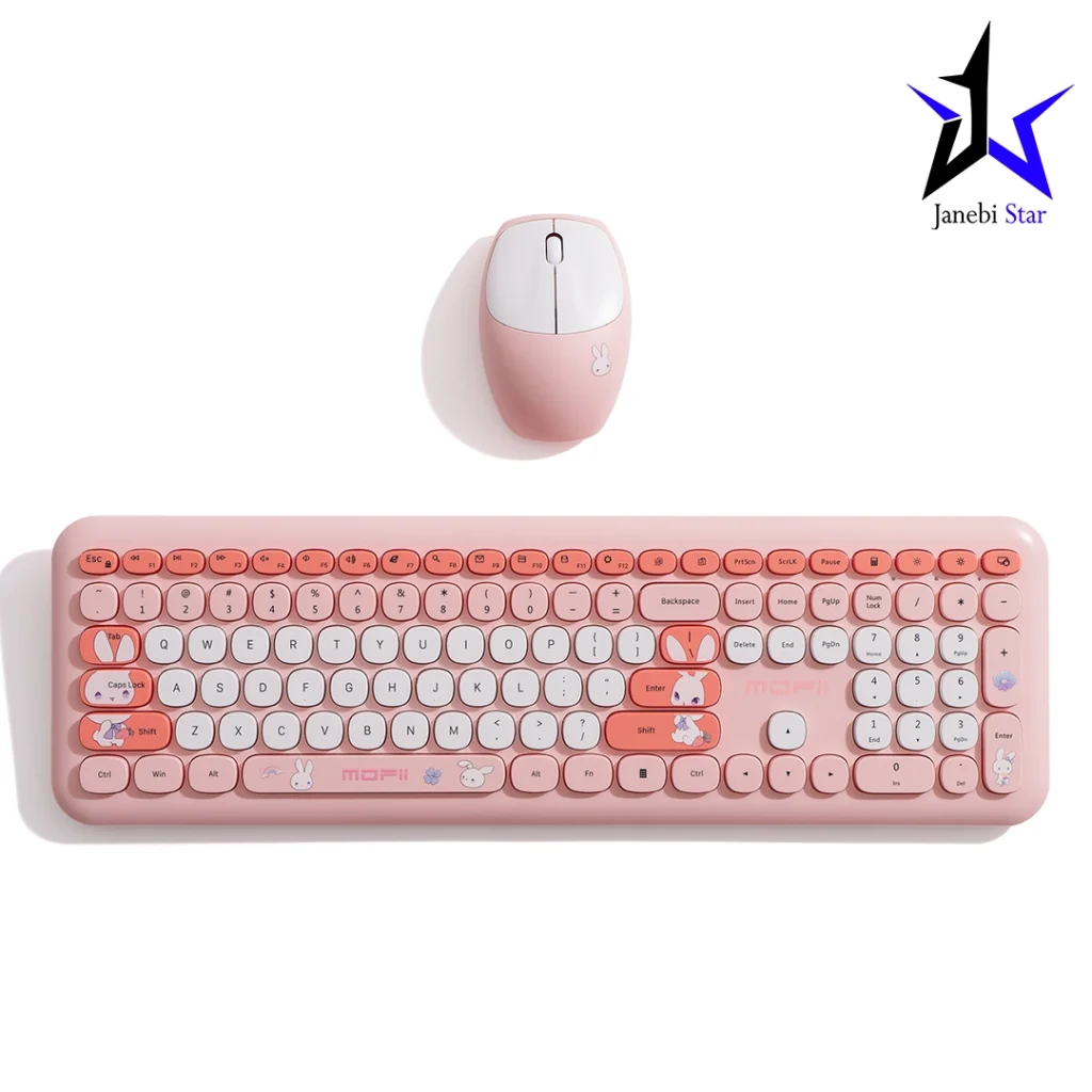کیبورد و موس بی سیم مافی مدل 666PRO