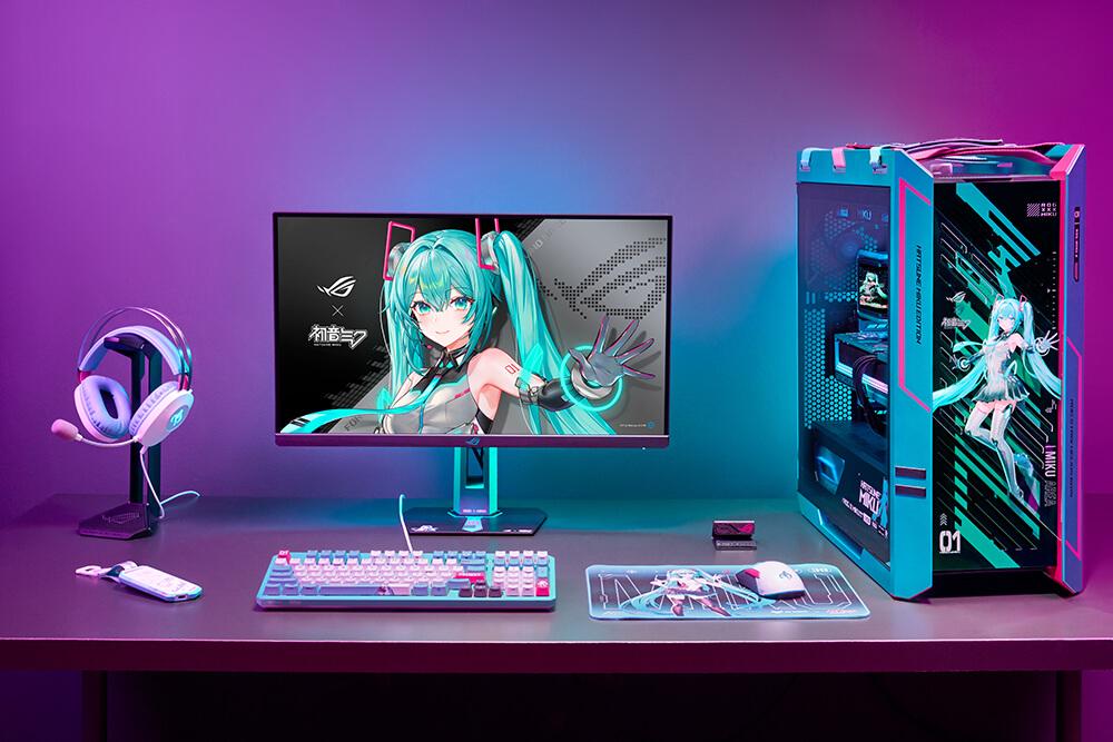 باندل گیمینگ ایسوس مدل Hatsune Miku Edition