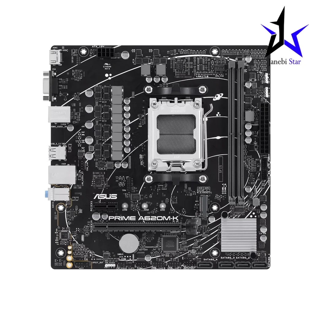 مادربرد ایسوس مدل PRIME A620M-K DDR5