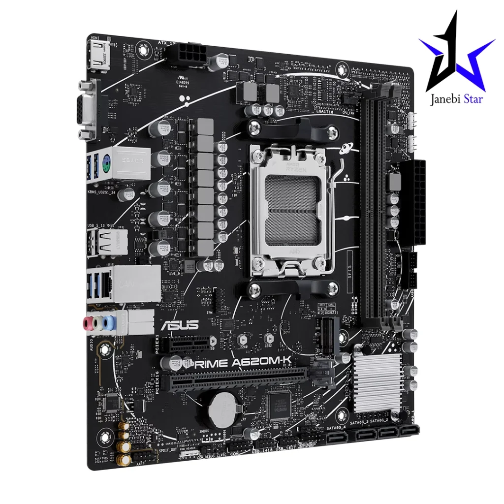 مادربرد ایسوس مدل PRIME A620M-K DDR5