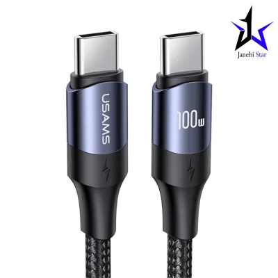 کابل تبدیل usb-c یوسمز مدل Sj526 طول 3 متر توان 100 وات
