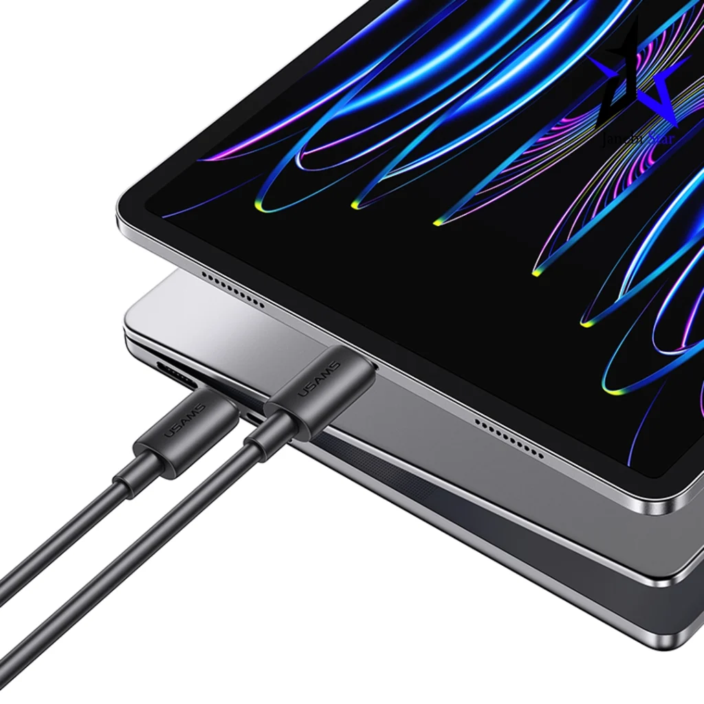 کابل شارژ USB-C to USB-C یوسمز مدل US-SJ711 با طول 1 متر توان 60 وات