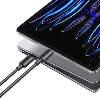 کابل شارژ USB-C to USB-C یوسمز مدل US-SJ711 با طول 1 متر توان 60 وات
