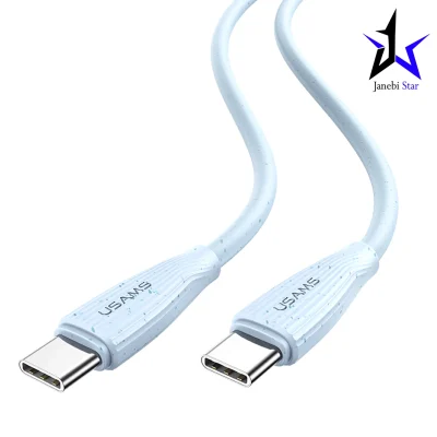 کابل دو سر تایپ سی یوسمز مدل SJ716 TYPE-C PD طول 1 متر