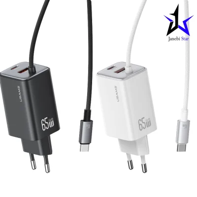 شارژر دیواری یوسمز مدل US-CC266 با توان 65 وات