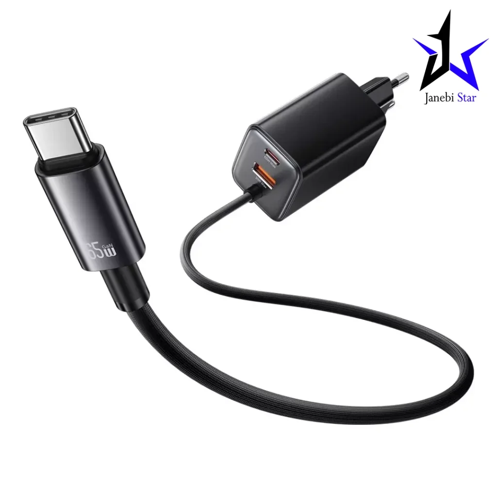 شارژر دیواری یوسمز مدل US-CC266 با توان 65 وات