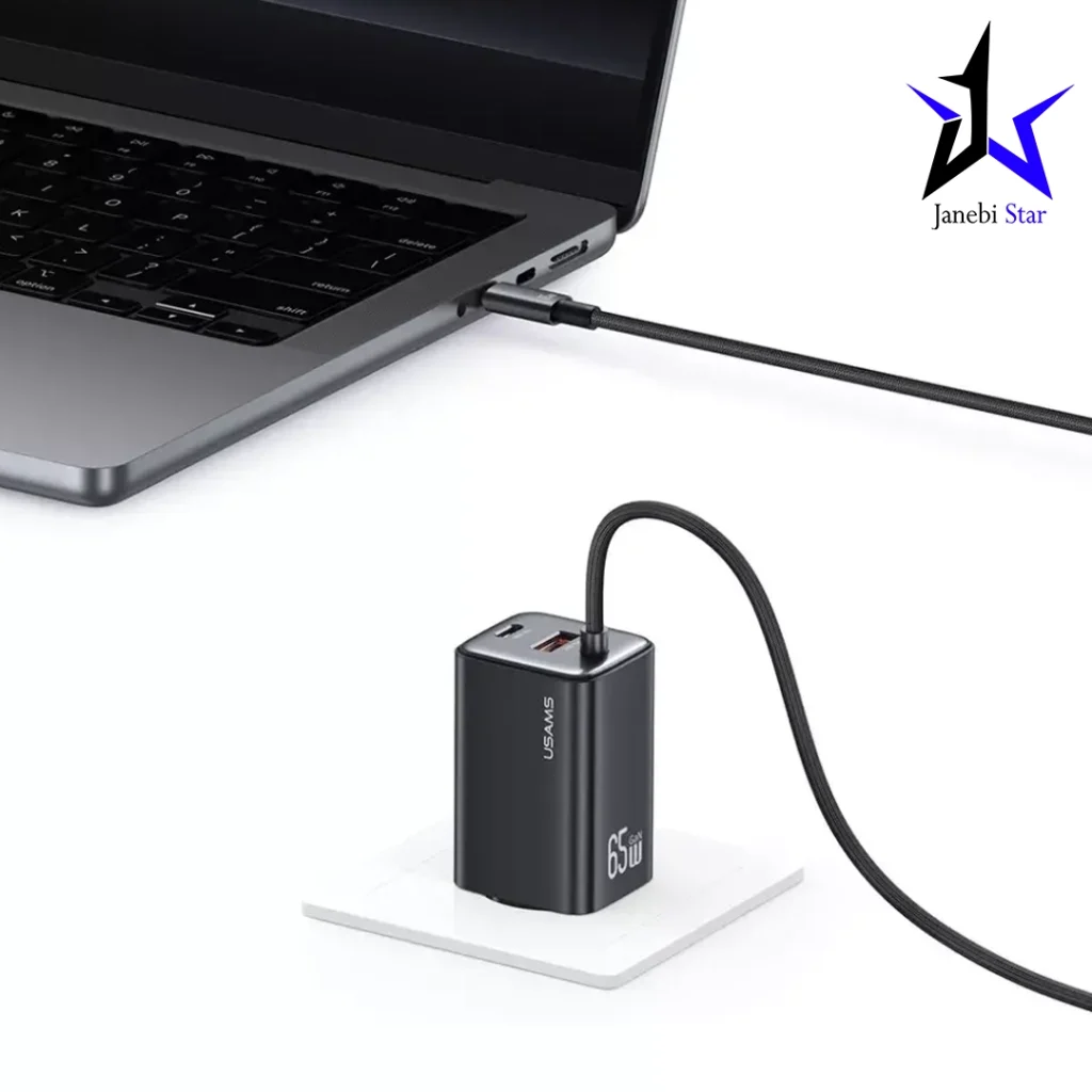 شارژر دیواری یوسمز مدل US-CC266 با توان 65 وات