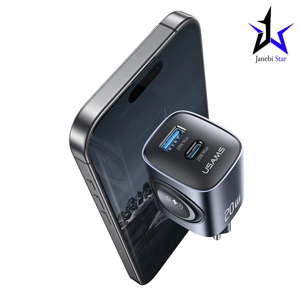 شارژر دیواری یوسمز مدل US-CC293 با توان 20 وات