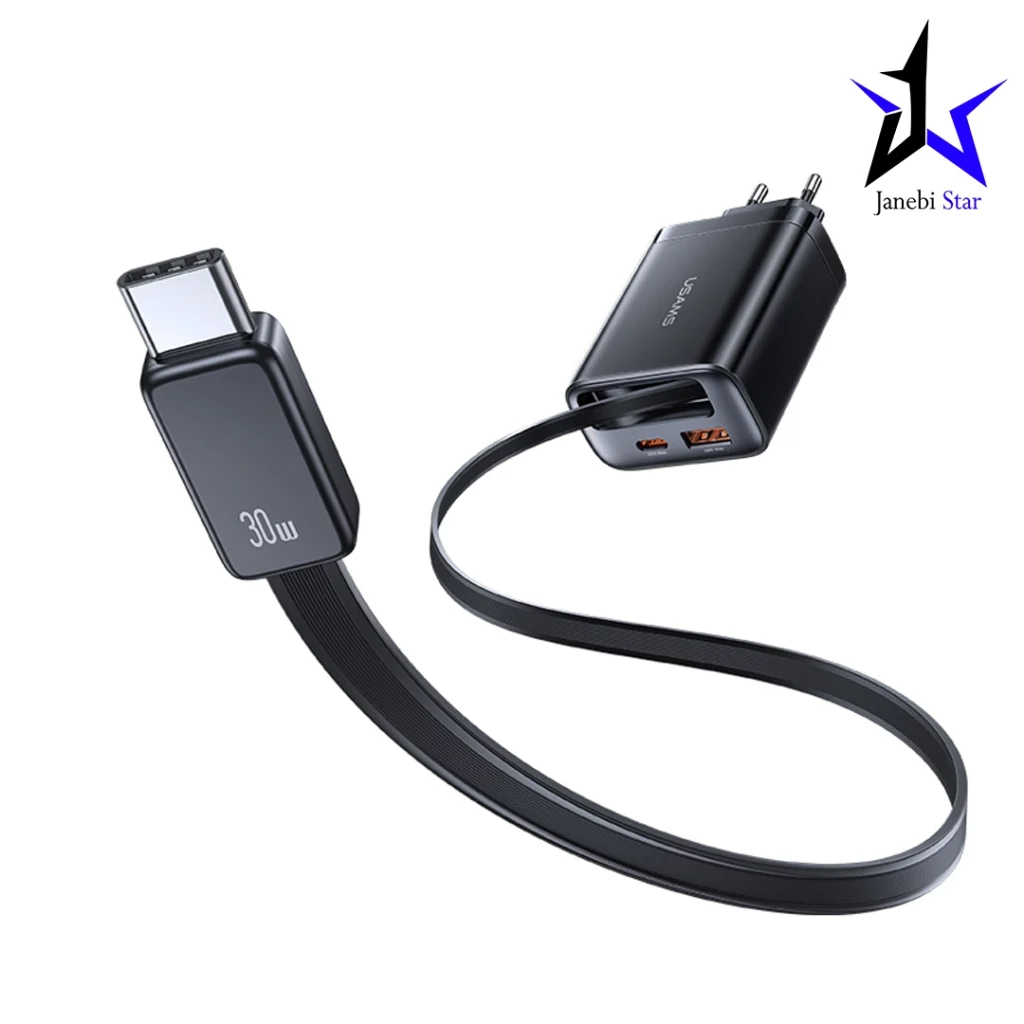 شارژر دیواری یوسمز مدل US-CC296 با توان 30 وات