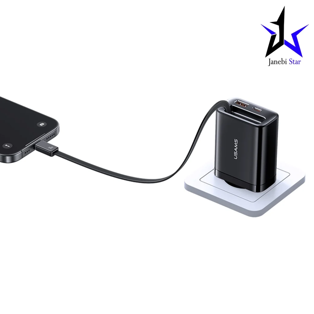 شارژر دیواری یوسمز مدل US-CC296 با توان 30 وات