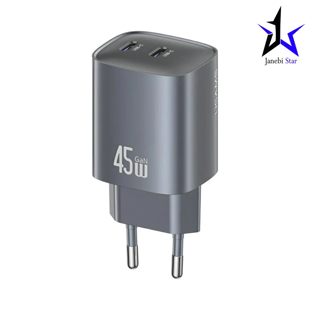 شارژر دیواری یوسمز مدل US-CC305 با توان 45 وات