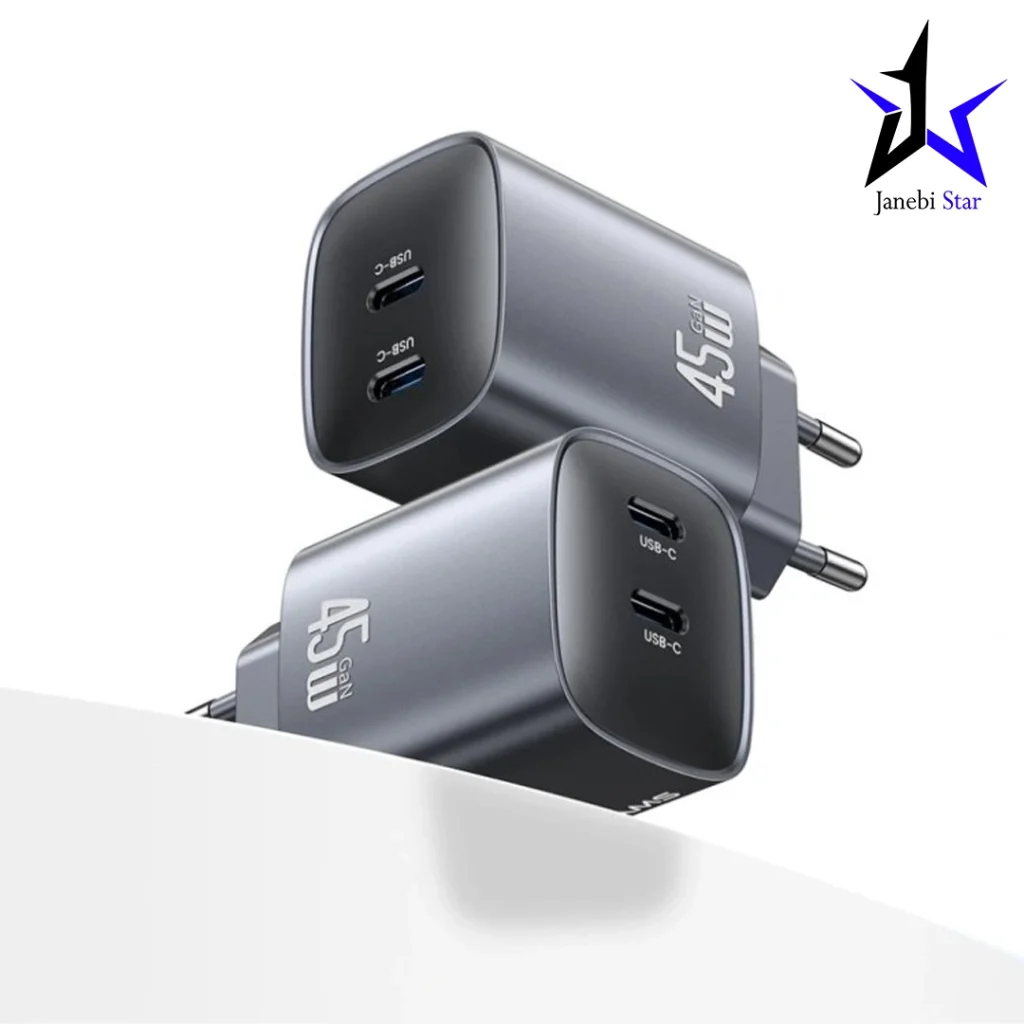 شارژر دیواری یوسمز مدل US-CC305 با توان 45 وات