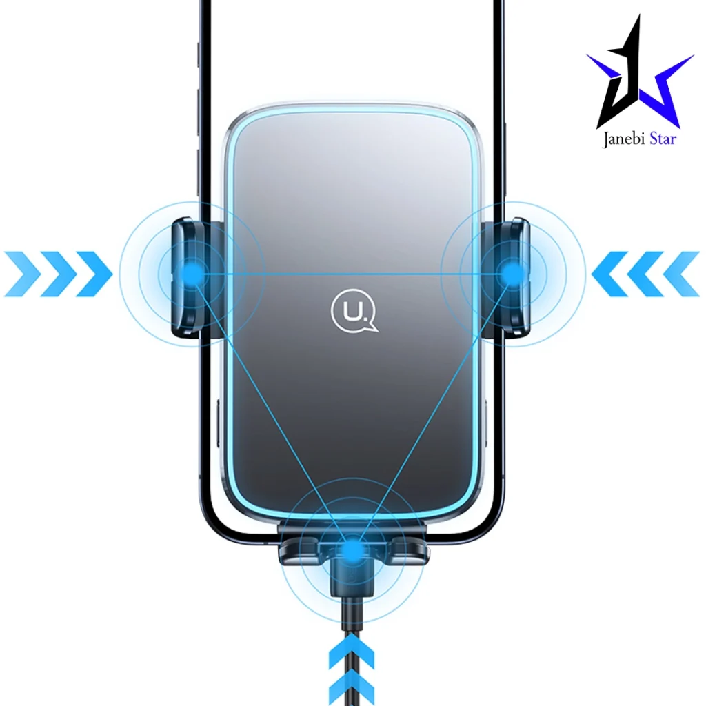 پایه نگهدارنده و شارژر بی سیم یوسمز مدل CD230 توان ۱۵ وات