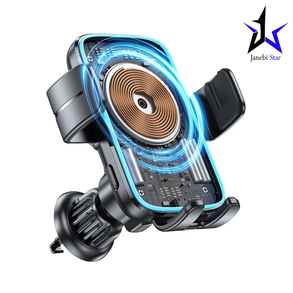 پایه نگهدارنده و شارژر بی سیم یوسمز مدل CD230 توان ۱۵ وات