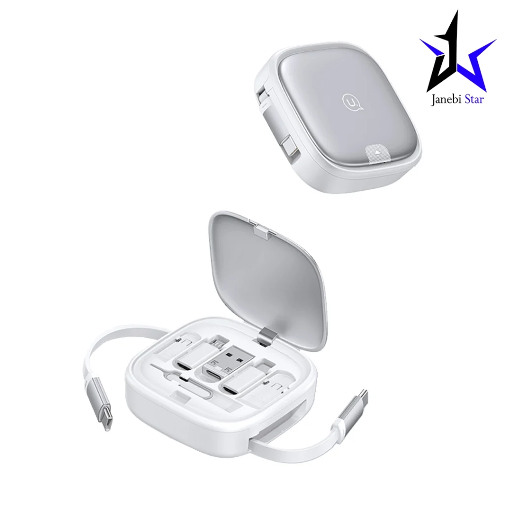 کابل شارژ چندکاره یوسمز مدل US-SJ650 طول ۰.۹ متر