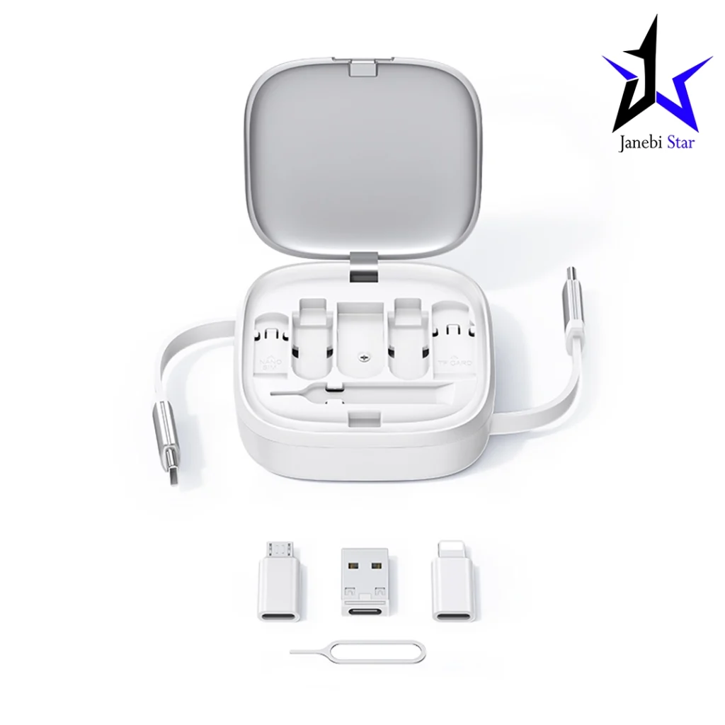 کابل شارژ چندکاره یوسمز مدل US-SJ650 طول ۰.۹ متر