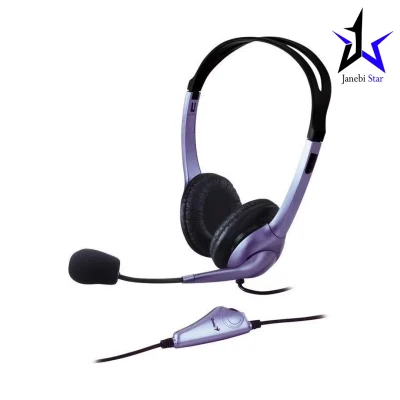هدست با سیم جنیوس مدل HS-04S
