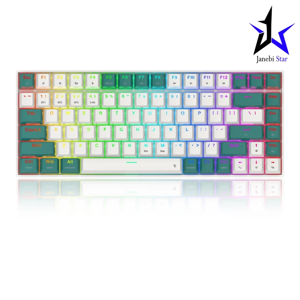 کیبورد بی سیم مکانیکال گیمینگ ردراگون مدل K678 WG Pro