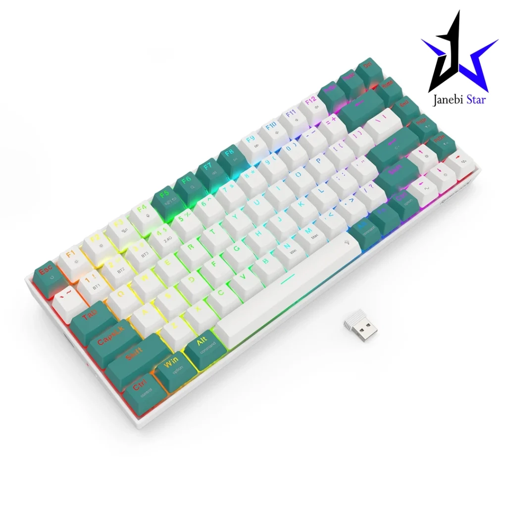 کیبورد بی سیم مکانیکال گیمینگ ردراگون مدل K678 WG Pro