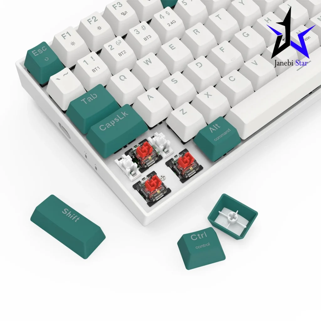 کیبورد بی سیم مکانیکال گیمینگ ردراگون مدل K678 WG Pro