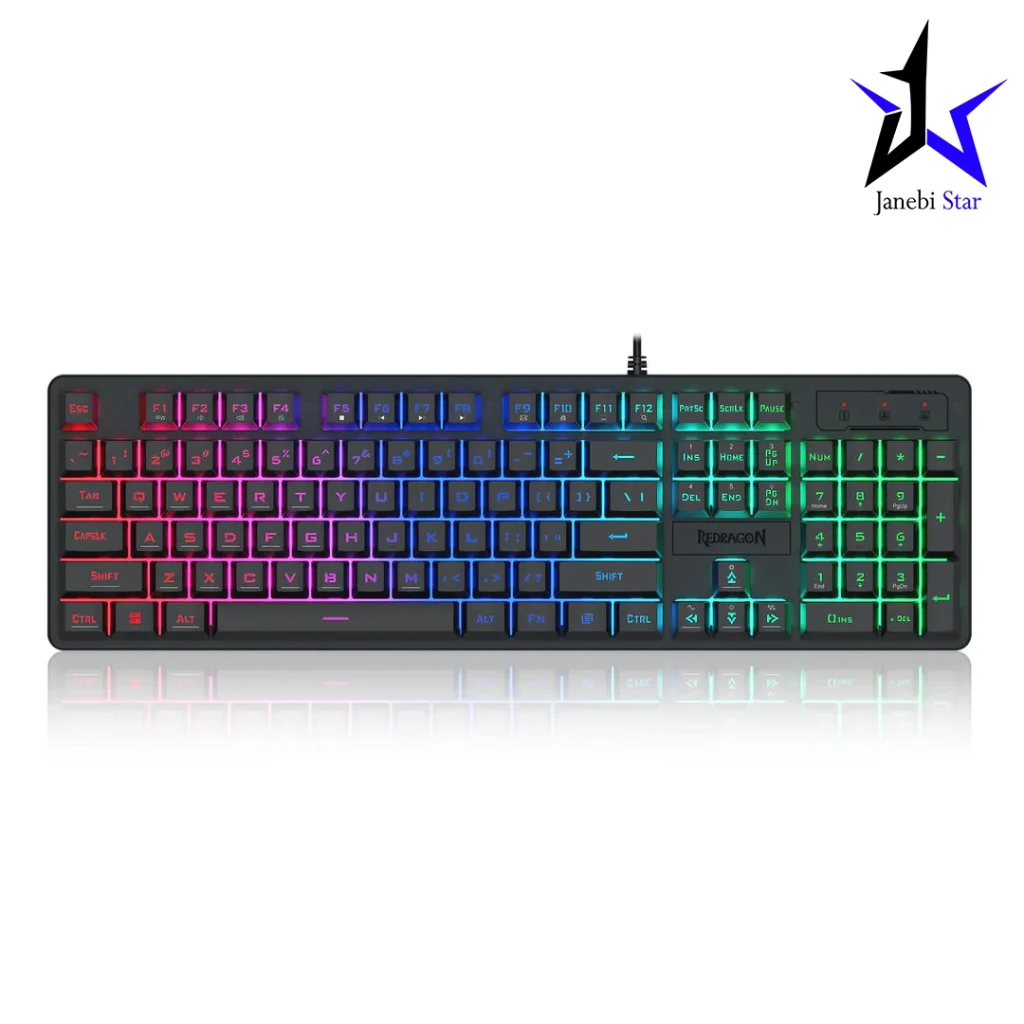 کیبورد با سیم رددراگون Redragon NETHERBANE K521-RGB WRD