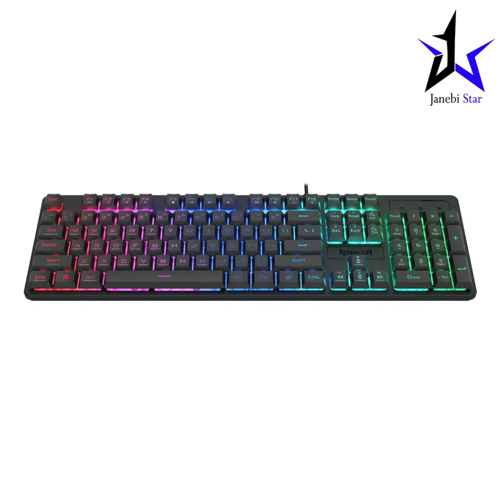 کیبورد با سیم رددراگون Redragon NETHERBANE K521-RGB WRD