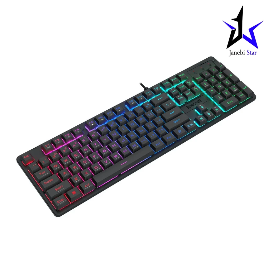 کیبورد با سیم رددراگون Redragon NETHERBANE K521-RGB WRD