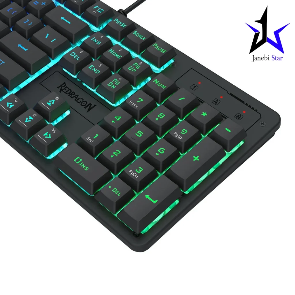 کیبورد با سیم رددراگون Redragon NETHERBANE K521-RGB WRD
