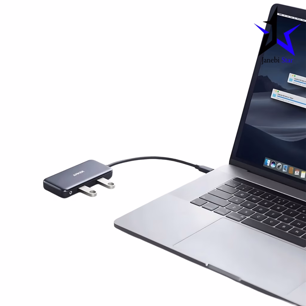 هاب USB-C انکر مدل Anker 5-in-1 USB-C Adapter